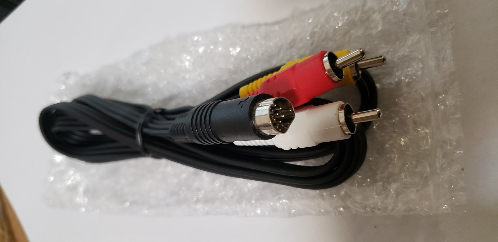 New Sega Saturn 10-Pin AV Cable / Audio Video Cable (New without packaging-Bulk)