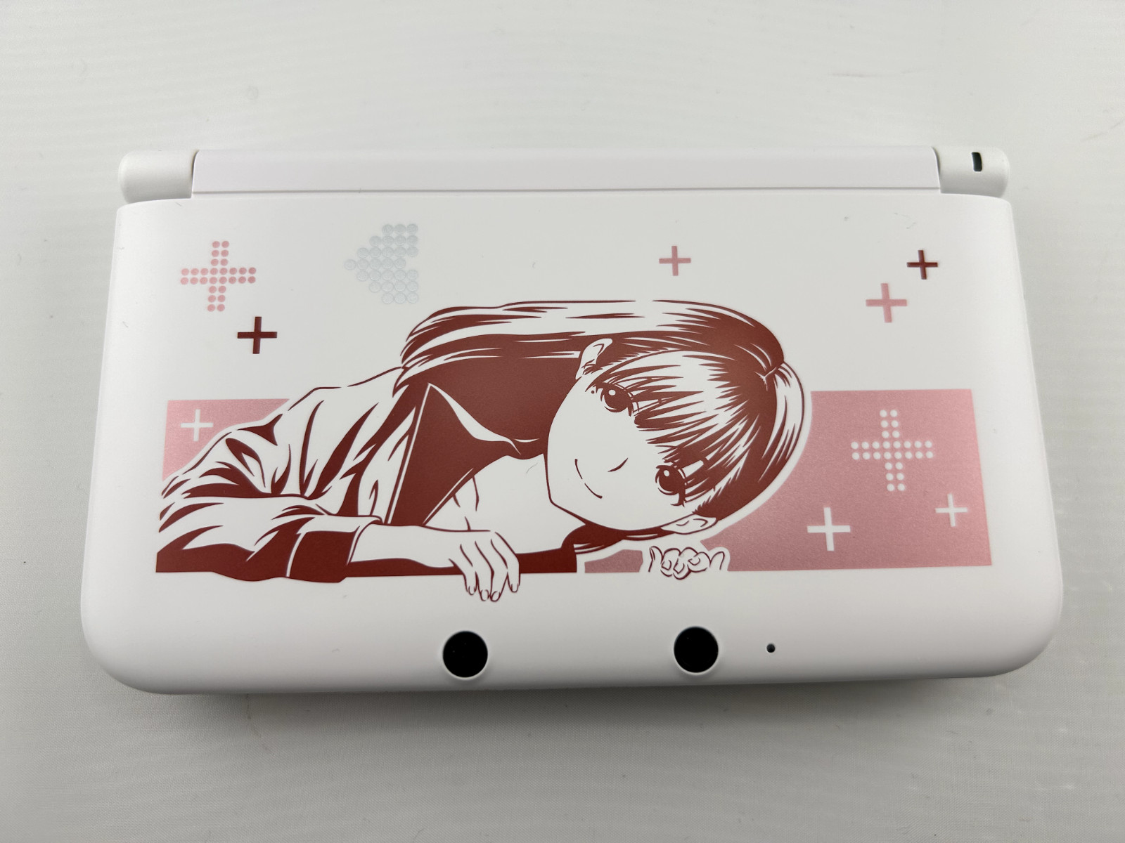 [S-rank] Nintendo 3DS LL XL console Love Plus + Nene with Charger/Stylus