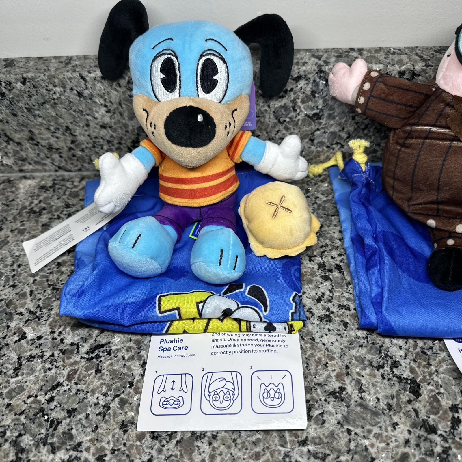 Makeship Flippy & Flunky Plush Toontown Rewritten Game Limited Retired