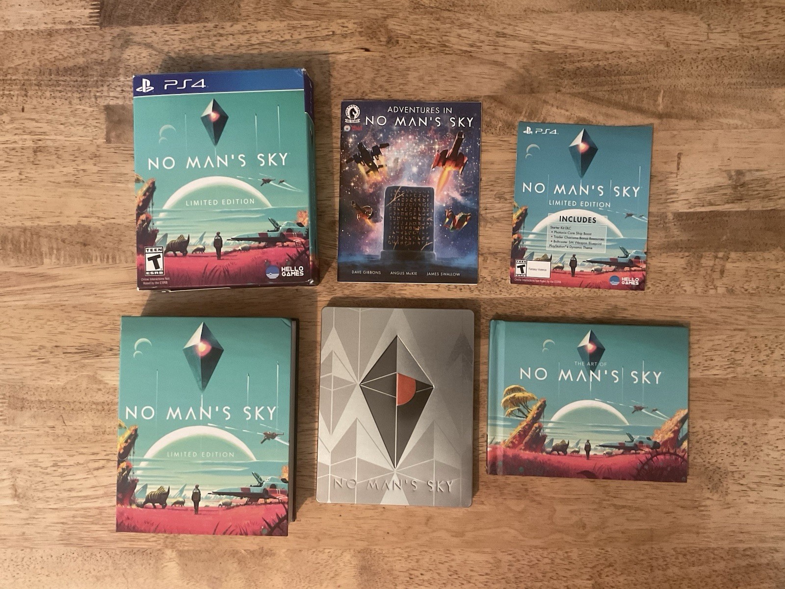 No Man’s Sky Limited Edition Sony Playstation 4 Game CIB Collector Box Set