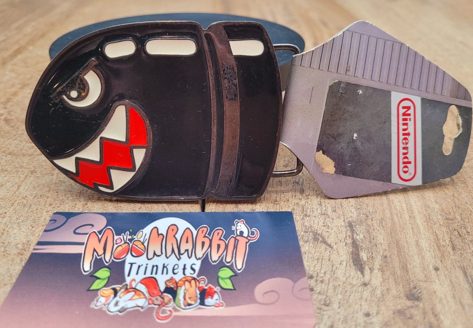 Bullet Bill – Super Mario Bros. Nintendo Bioworld 2009 Belt Buckle w/ Tag