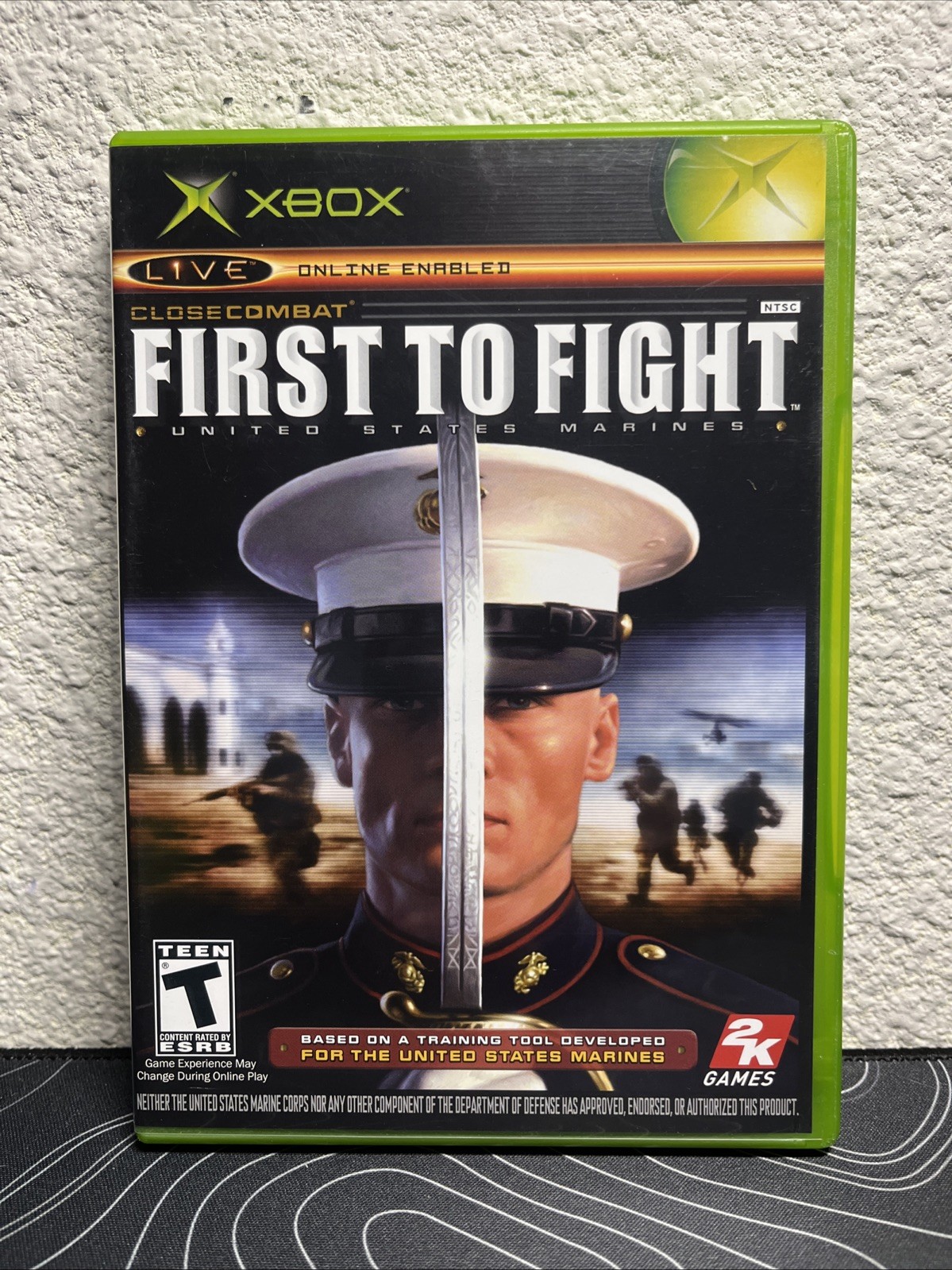 Close Combat: First to Fight (Microsoft Xbox, 2005) Complete VG++