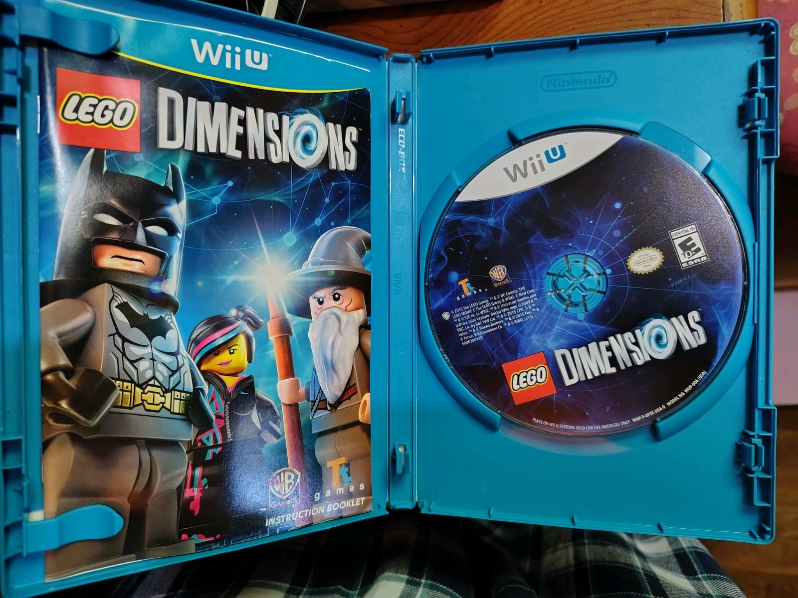 LEGO Dimensions Nintendo Wii U Video Game Complete Set with Manual and Case