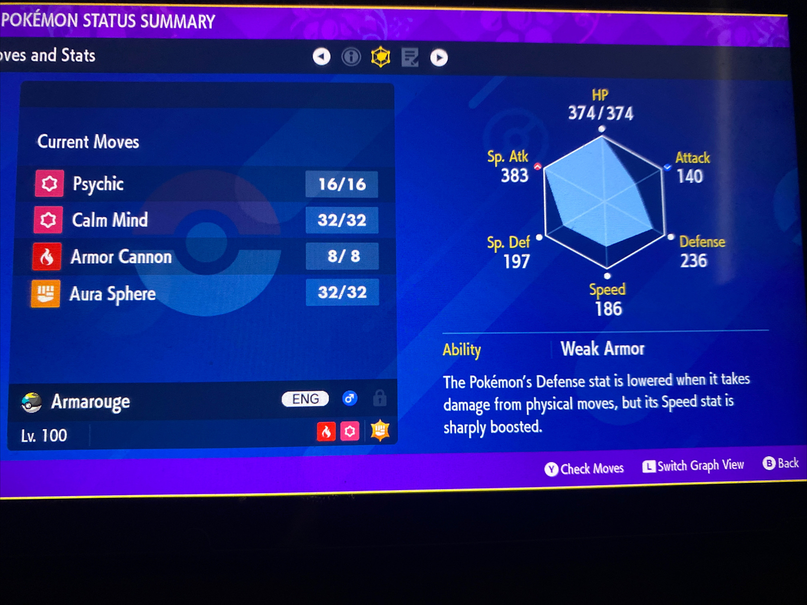 Pokemon Scarlet And Violet Shiny Armarouge And Ceruledge Bundle 6IV Battle Ready