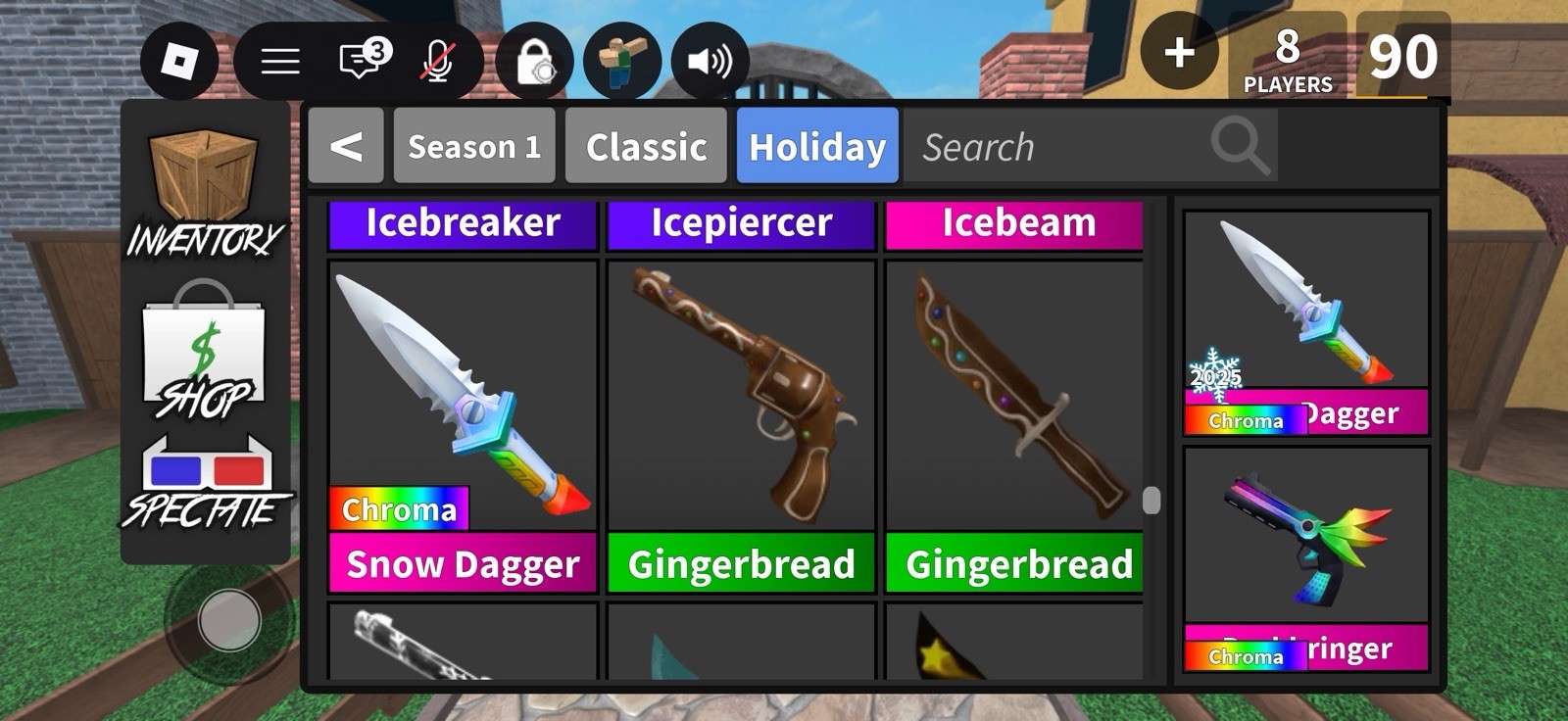 Roblox MM2/Murder Mystery 2 Inventory/ CHEAP AND FAST DELIVERY
