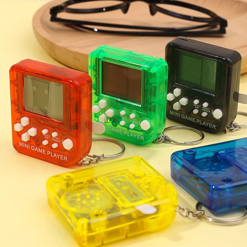 Mini Game Player Keychain