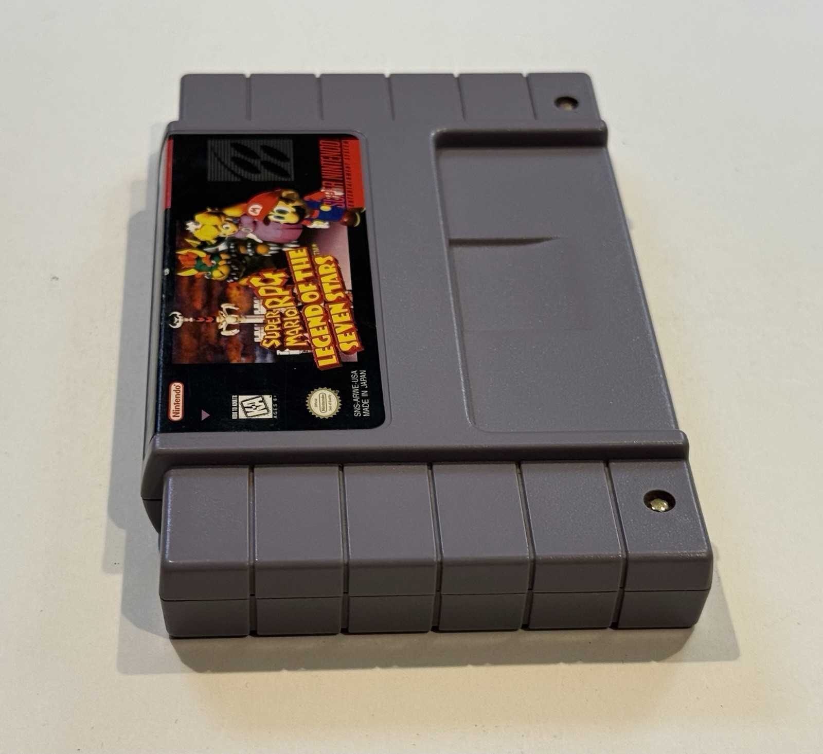 Super Mario RPG: Legend of the Seven Stars (Super Nintendo, 1996) W Manual