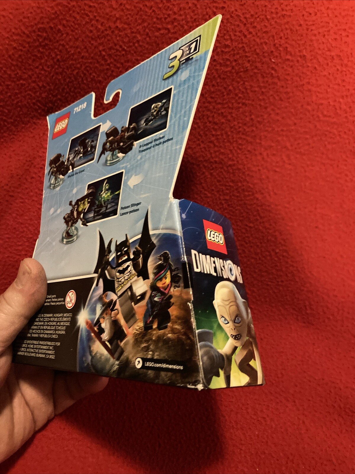 LEGO Dimensions Lord of the Rings Gollum Shelob Fun Pack 71218 – Sealed – New