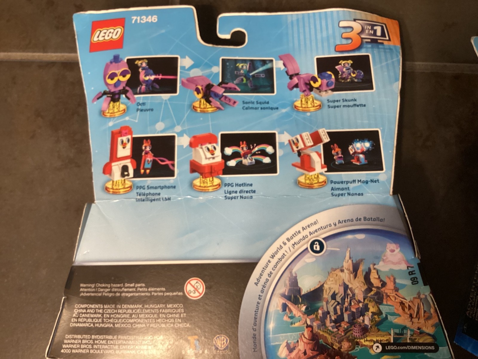 Lego Dimensions Powerpuff Girls Team pack 71346 & Fun pack 71343