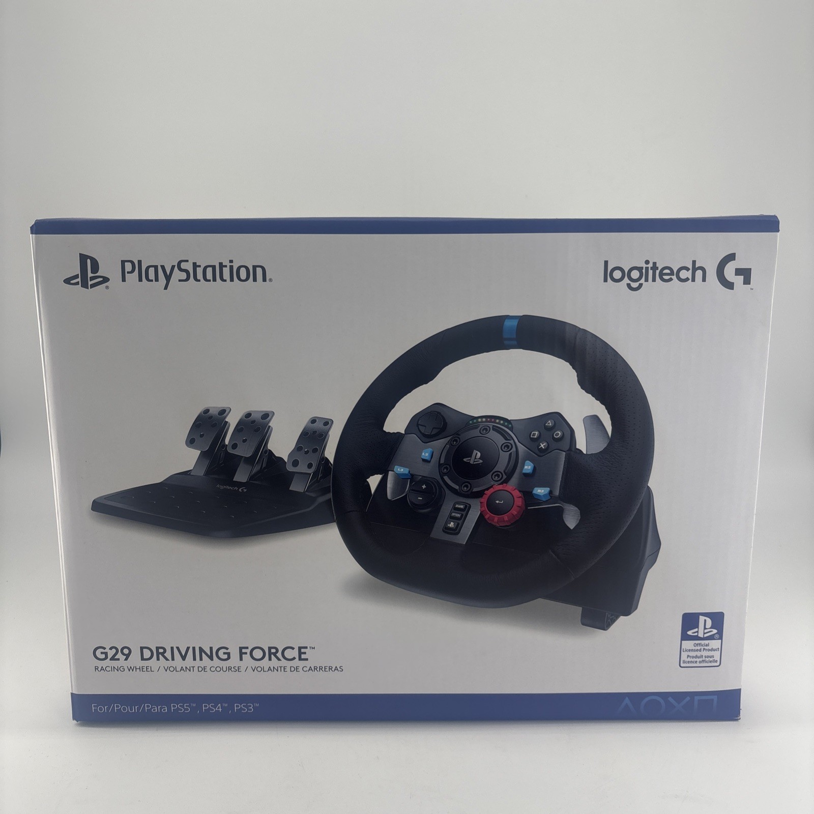 Logitech G29 Driving Force Racing Wheel and Pedals