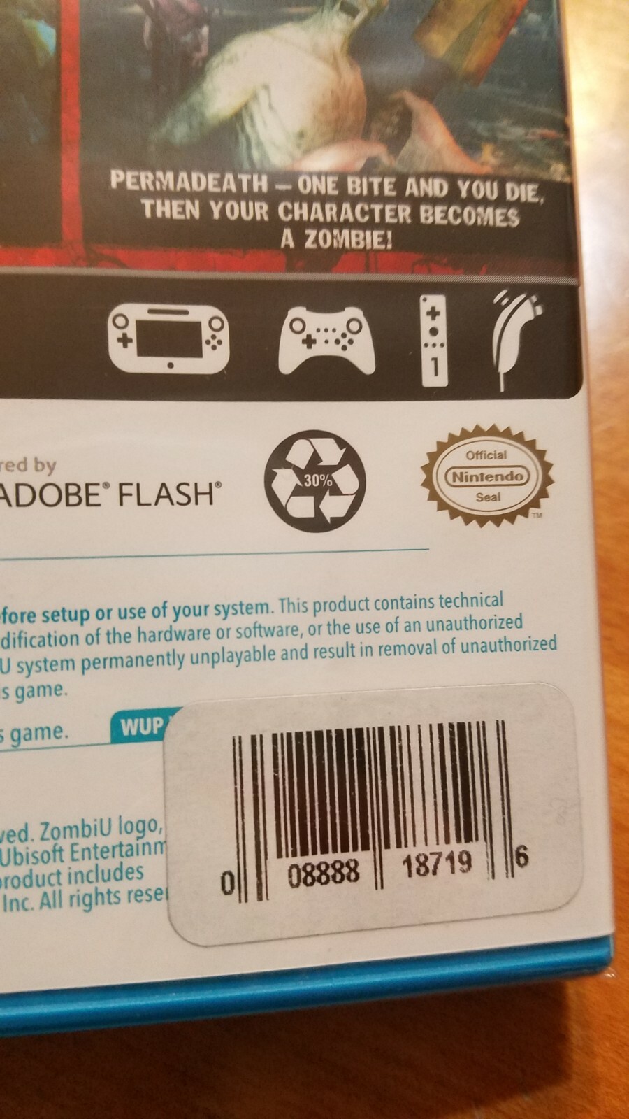 Nintendo Wii U ZombiU Zombi U BRAND NEW FACTORY SEALED AUTHENTIC Ubisoft
