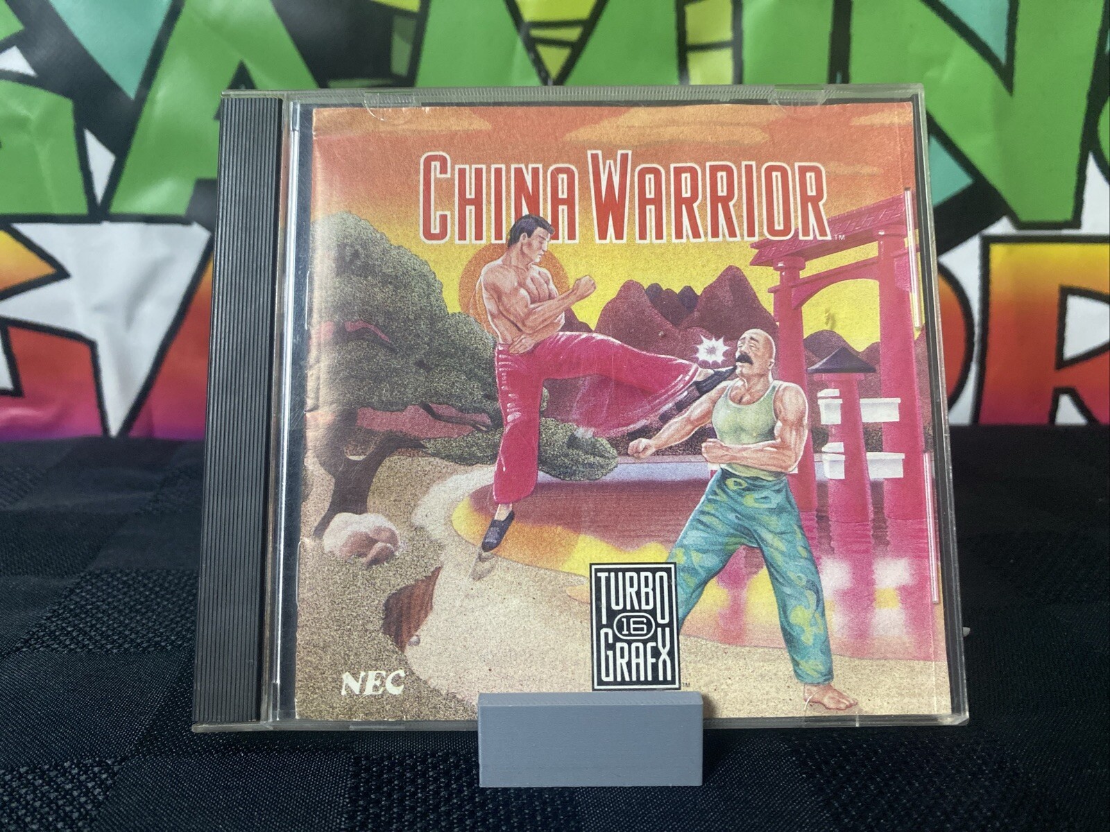 China Warrior (TurboGrafx-16, 1989) CIB TurboGrafx-16