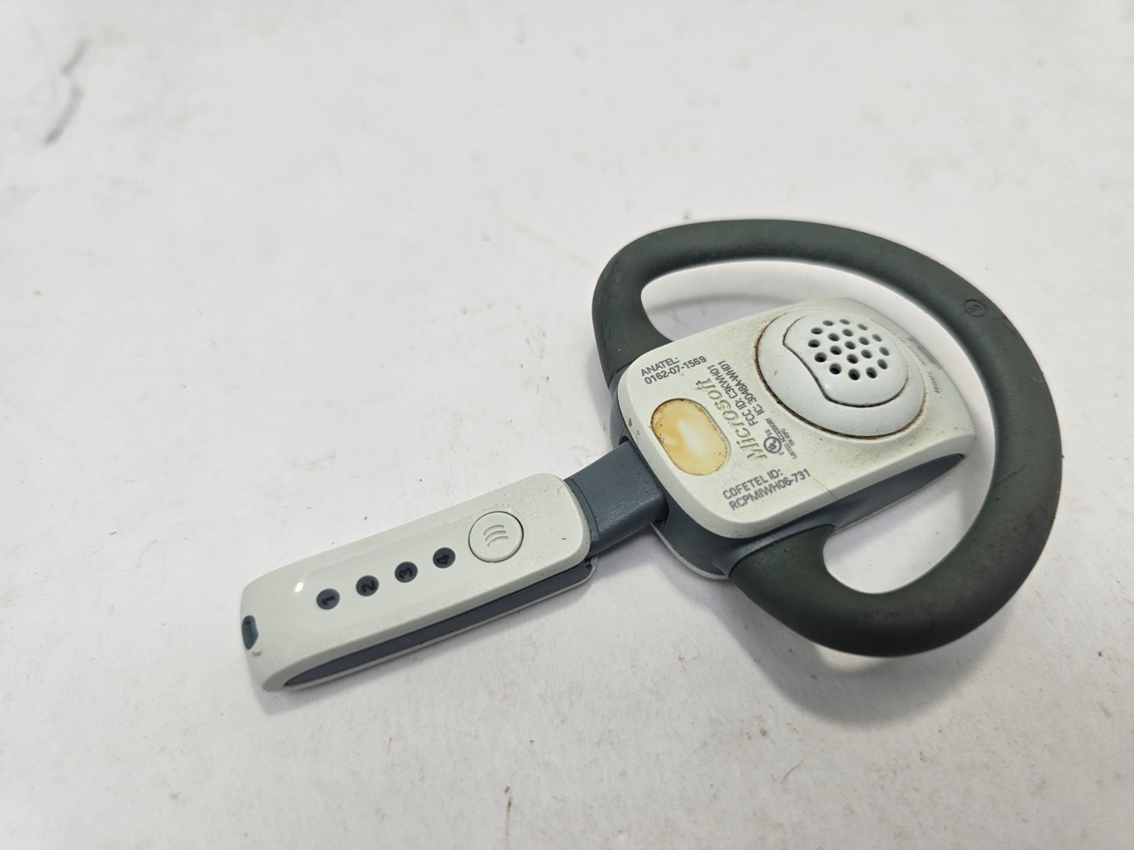 Microsoft Xbox 360 Wireless Headset WH01 Genuine White Over Ear Gaming Earpiece