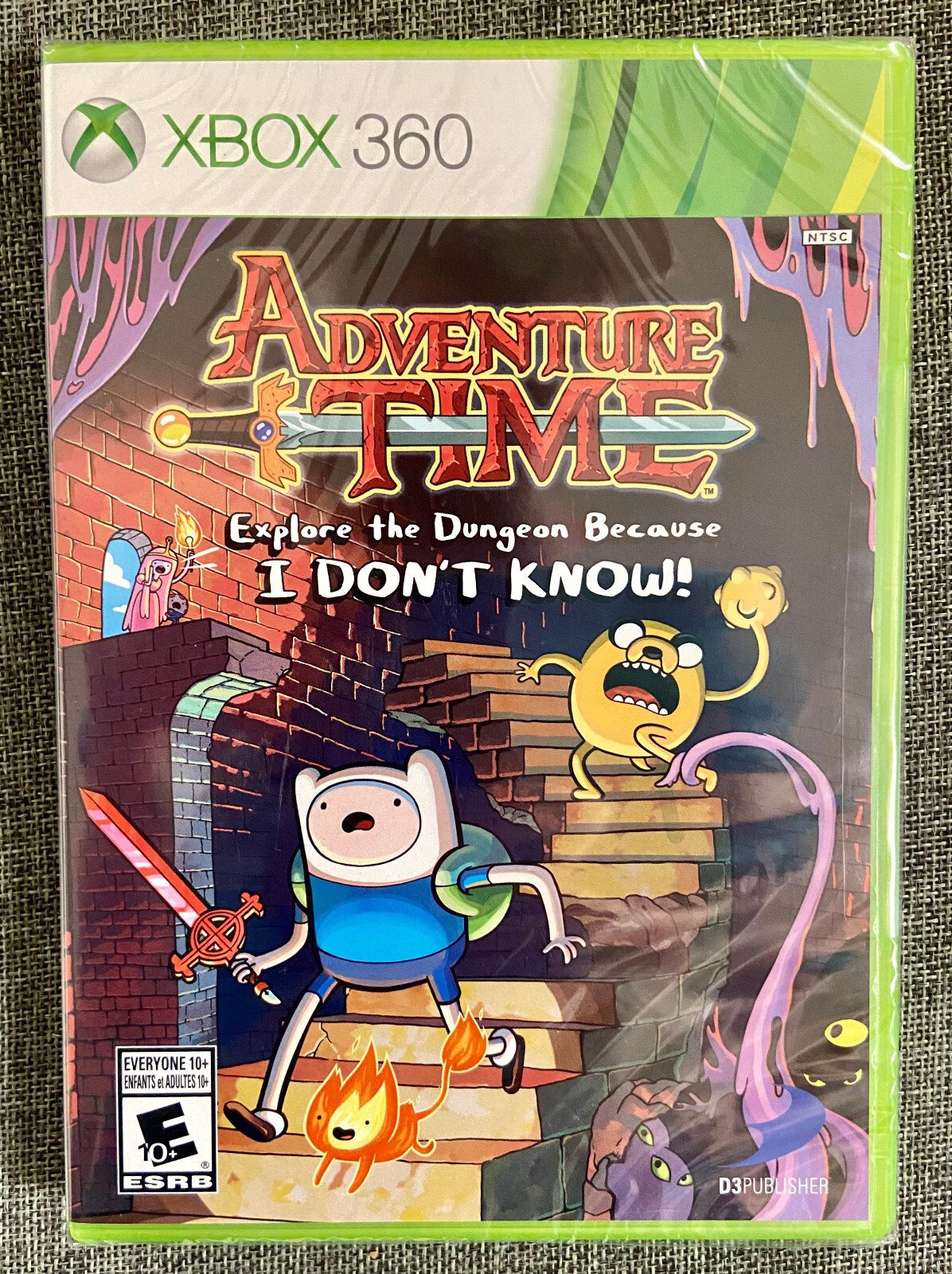 Adventure Time Explore the Dungeon Because I Don’t Know (2013) Xbox360 BRAND NEW