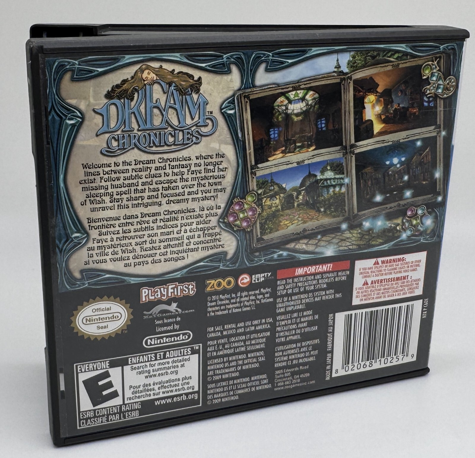 DREAM CHRONICLES (Nintendo DS, 2010) ! Complete with manual ! CIB 🔥