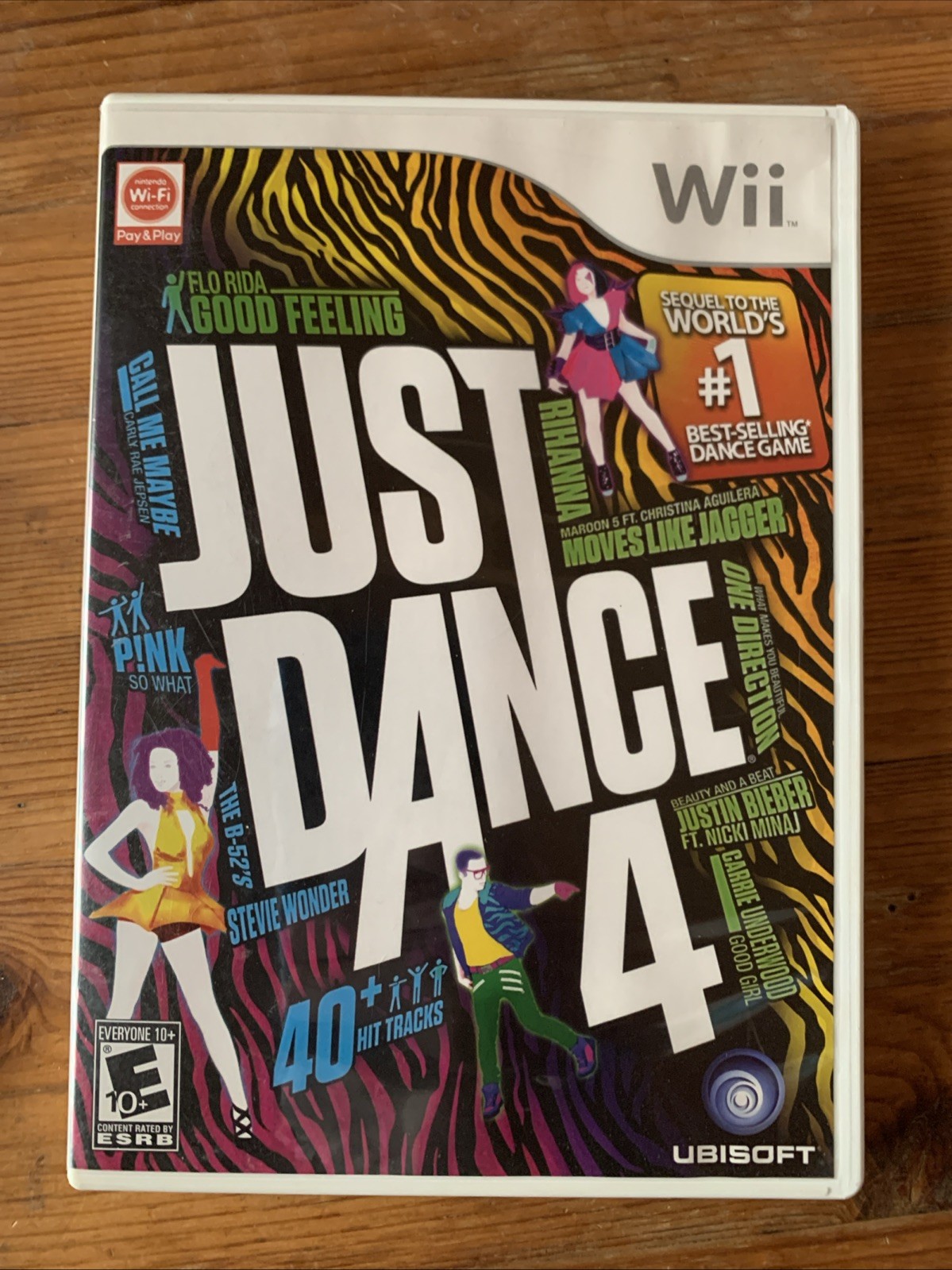 Just Dance 4 (Nintendo Wii, 2012)