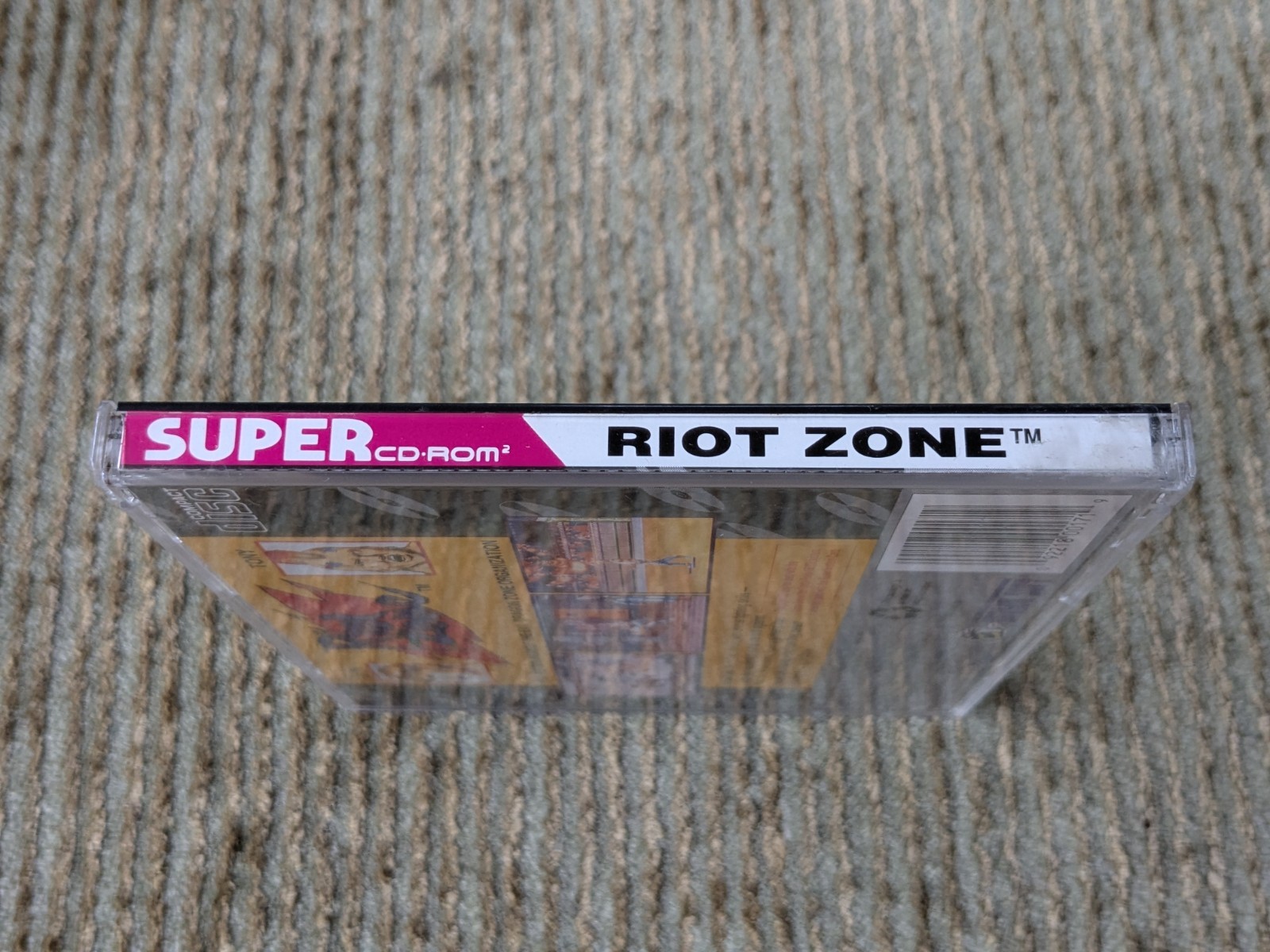 Riot Zone (TurboGrafx-CD TurboDuo) Complete CIB Tested Working
