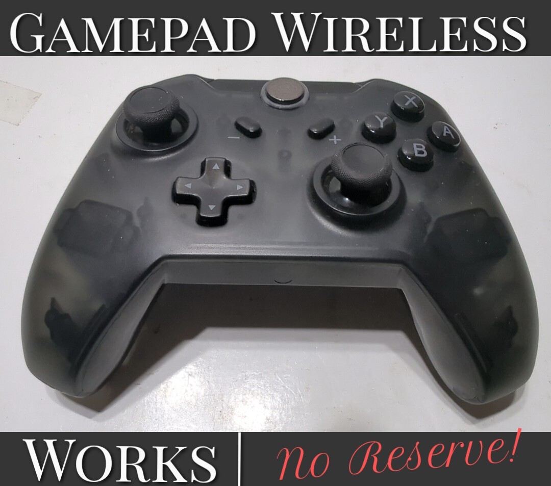 ✨ Used – Works✨ TekDeals Wireless Pro Controller Gamepad – Black Model: 8575