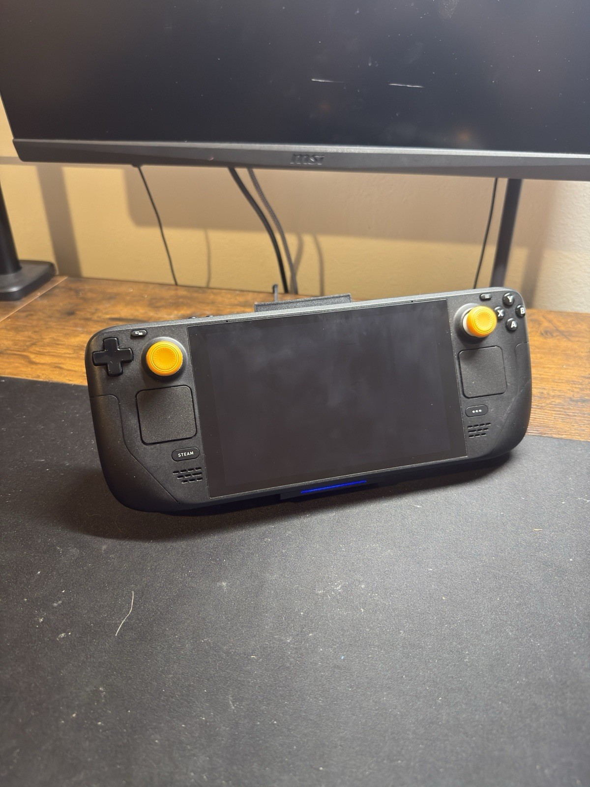 Valve Steam Deck Black Handheld Console For Parts