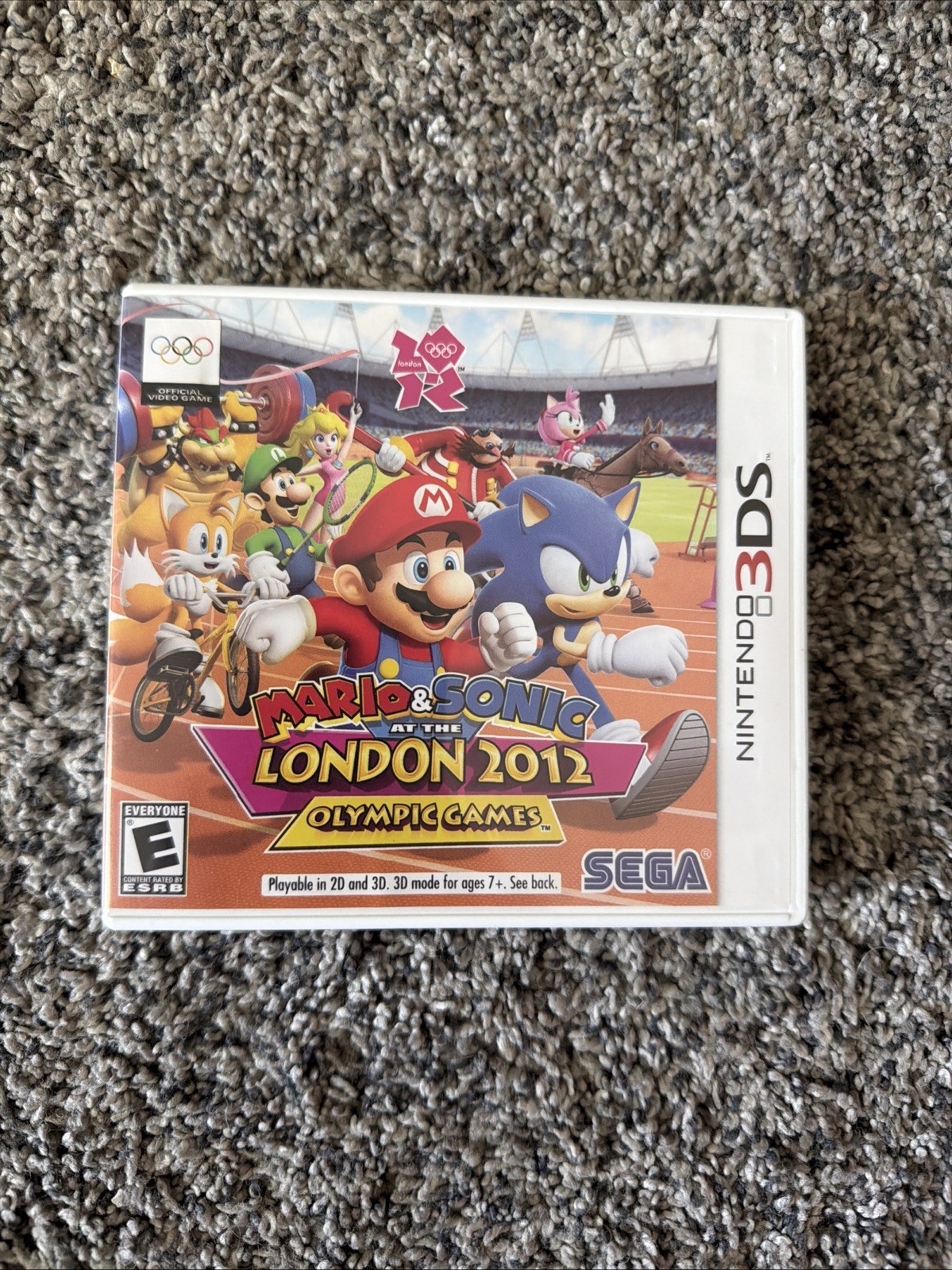 Mario & Sonic at the London 2012 Olympic Games (Nintendo 3DS) CIB Complete