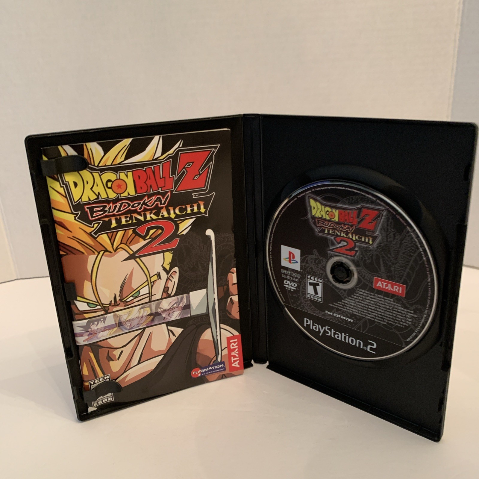 Dragon Ball Z: Budokai Tenkaichi 2 (Sony PlayStation 2, 2006) Complete See Pics