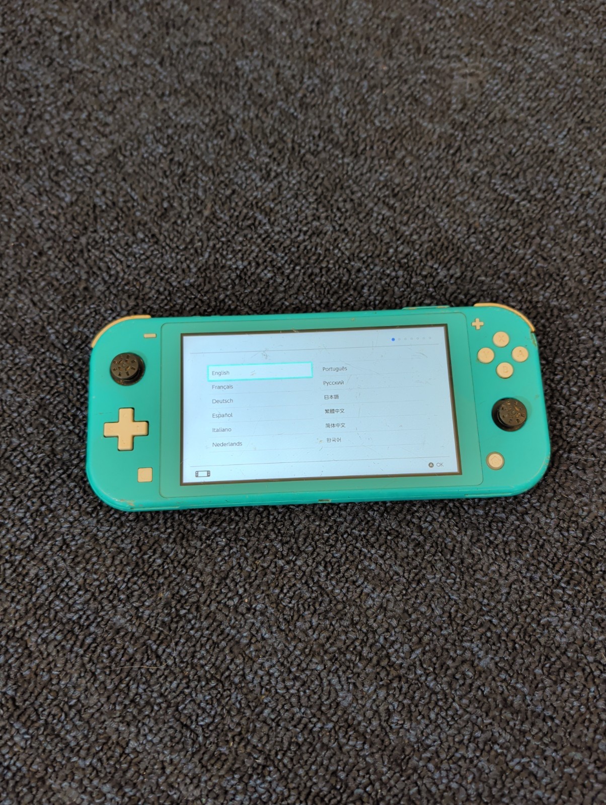 TESTED & RESET Nintendo Switch Lite Handheld Gaming Console Turquoise (HDH-001)
