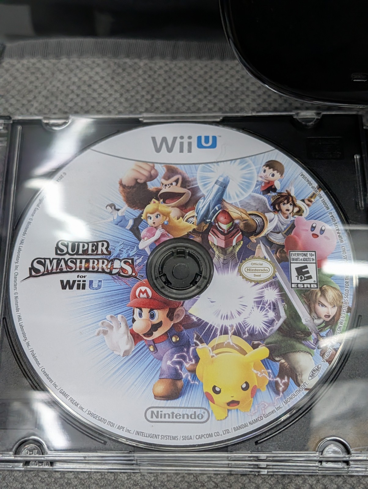 Super Smash Bros. – Nintendo Wii U Disc Only Tested Verified Working