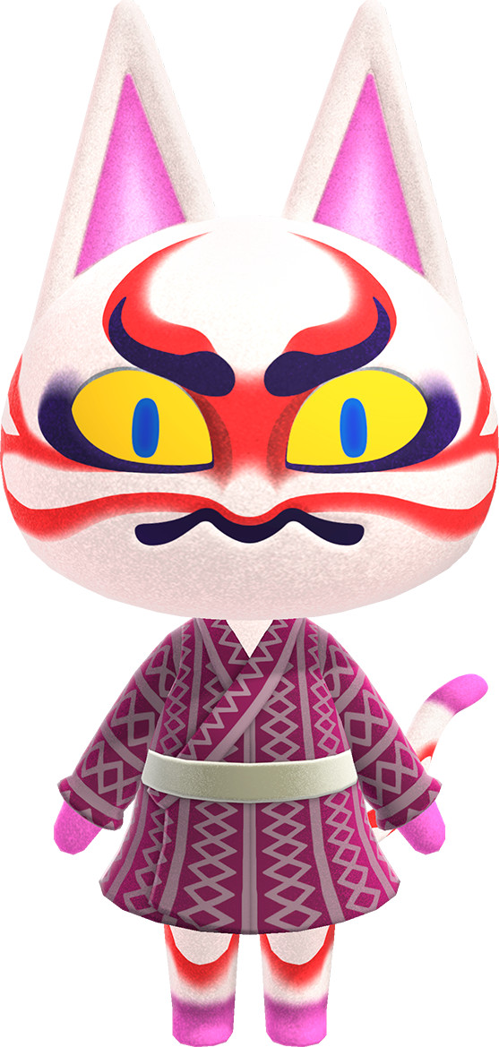 Kabuki Animal Crossing New Horizons Amiibo NFC Card – Or Any Character You Want