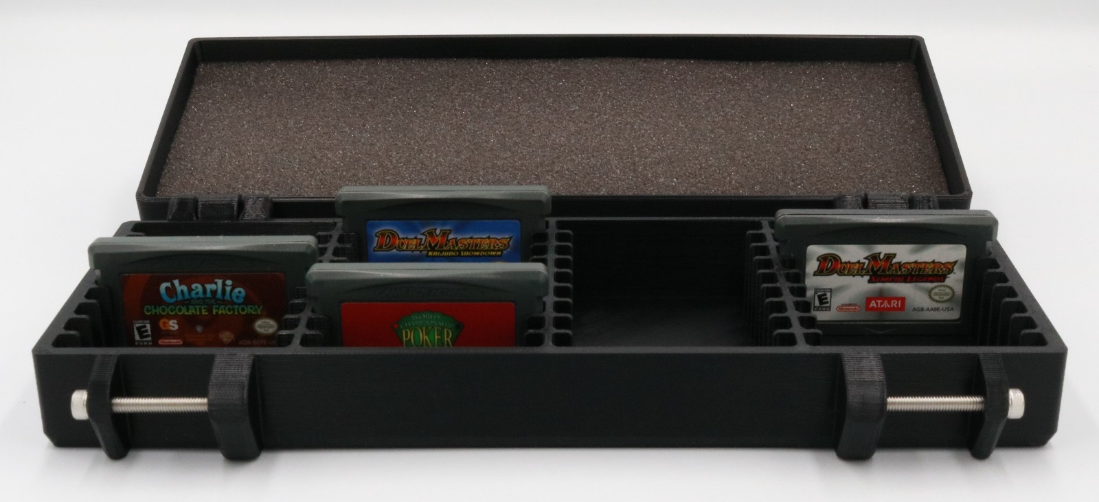 Game Boy Advance Compatible Protective Carrying Case – Holds 36 Games