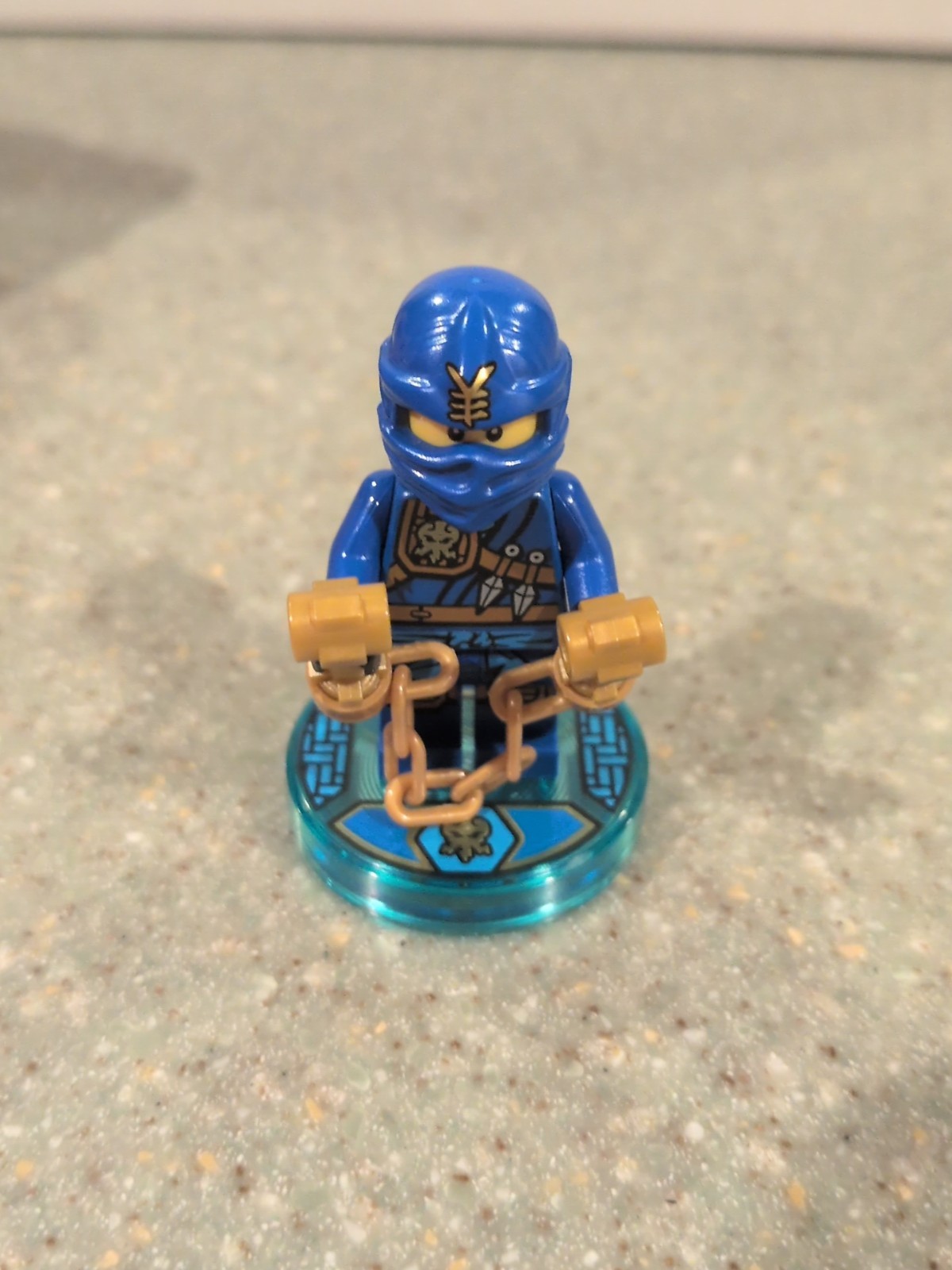 LEGO Dimensions Jay Ninjago Minifigure with NFC Base Tag 71215