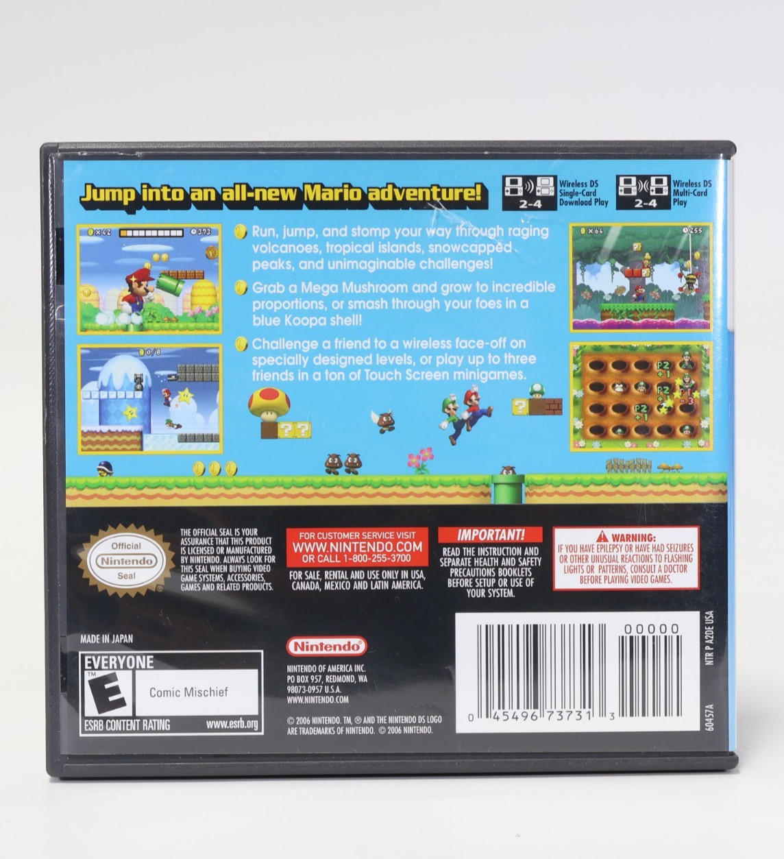 New Super Mario Bros. (DS) CIB – Auth Acceptable Cond