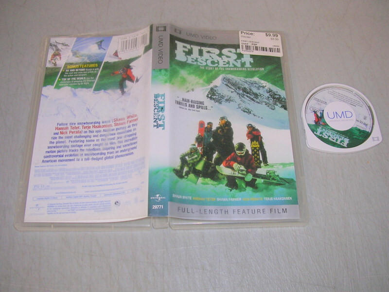 First Descent – Playstation Portable PSP – Complete CIB UMD Movie