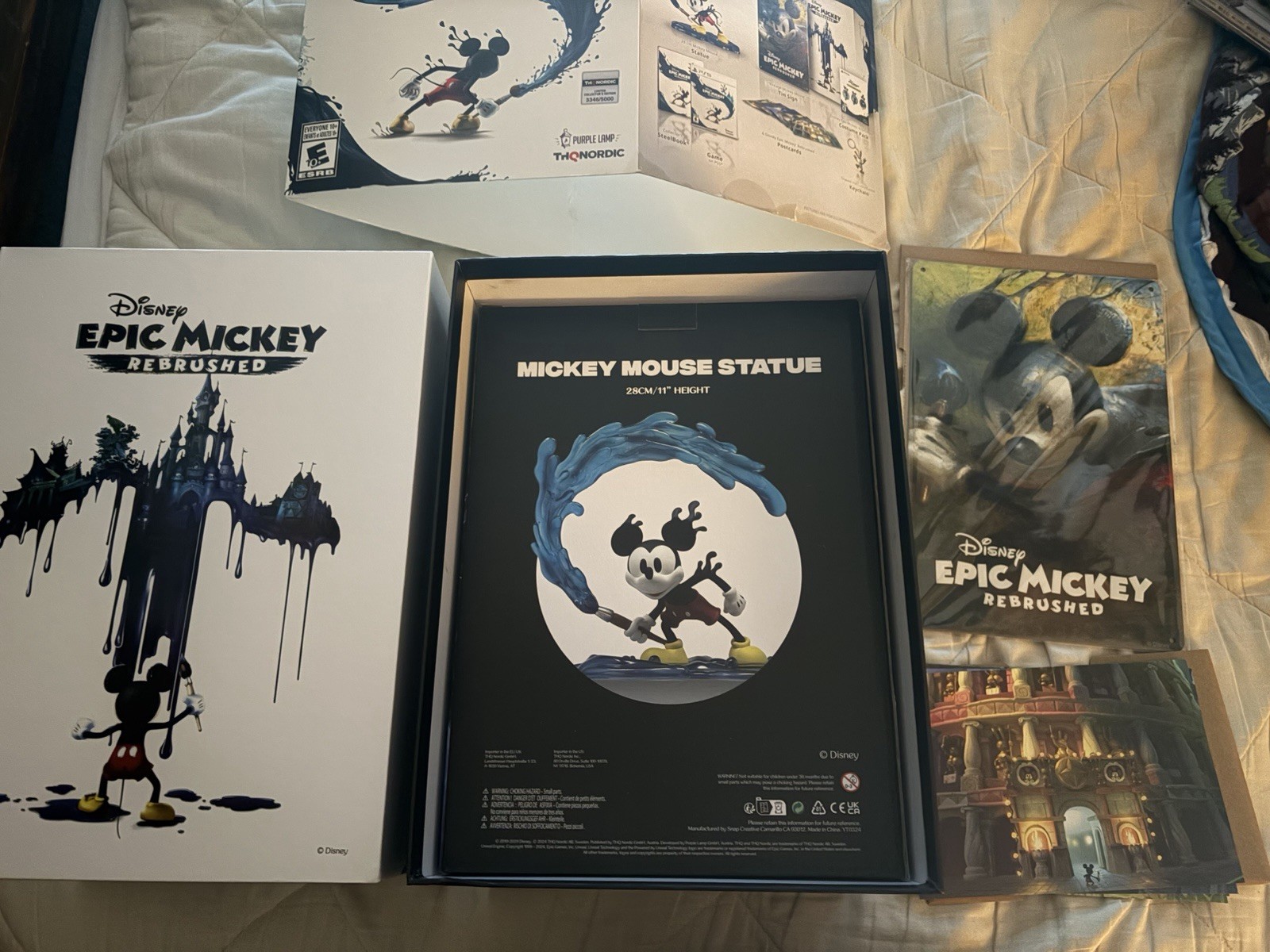 Disney Epic Mickey: Rebrushed Collector’s Edition PlayStation 5 READ DESCRIPTION