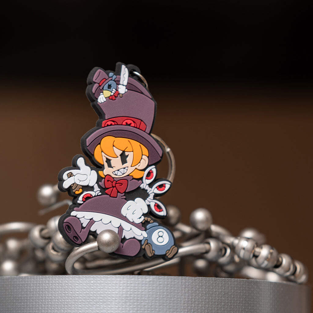 Skullgirls – Peacock Keychain