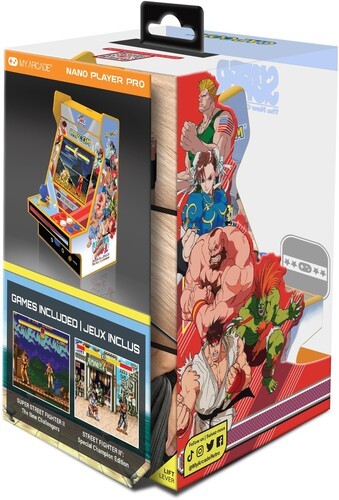 My Arcade DGUNL-4184 Super Street Fighter II Nano Player Pro Portable Retro Arca