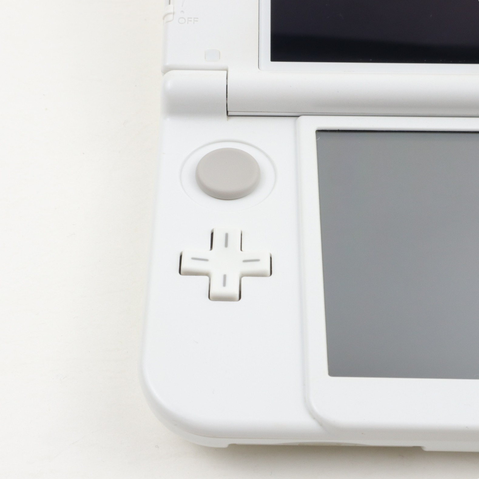 New Nintendo 3DS LL XL Console Dual IPS LCD Pearl White Excellent / Region Free