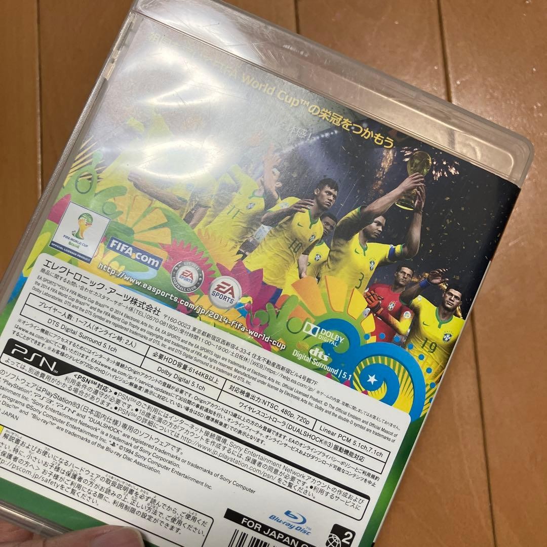 2014 FIFA World Cup Brazil PS3 PlayStation3 Used Tested Japanese ver with Case