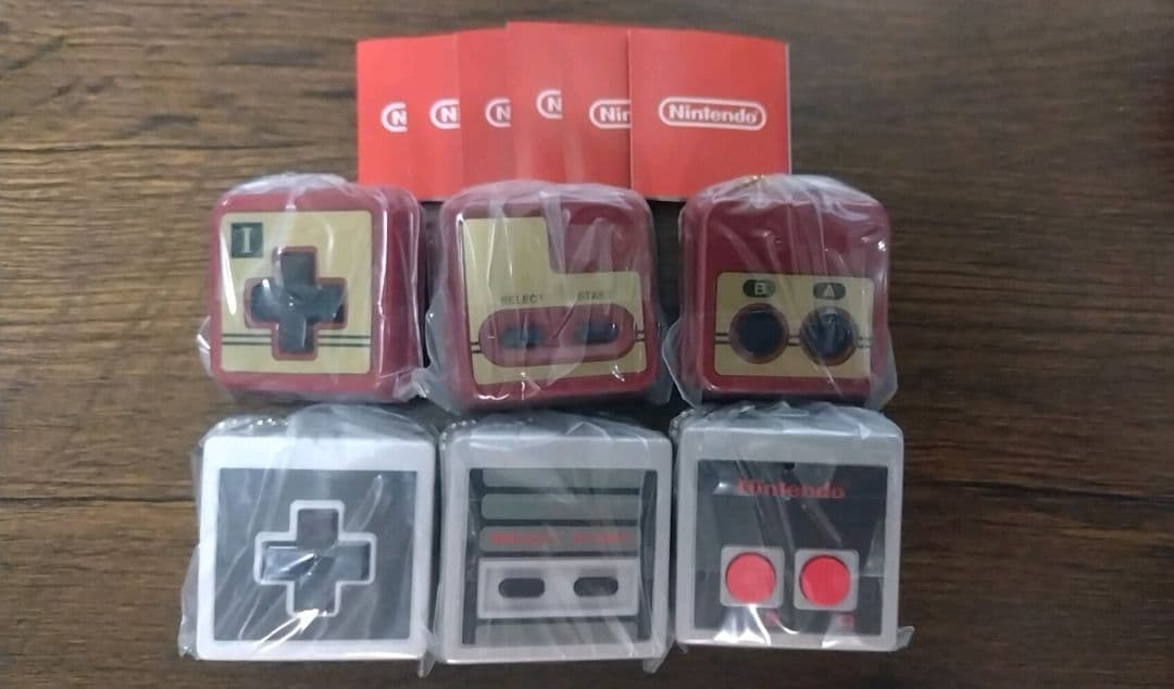 Nintendo Capsule Toy Controller Button Collection Vol.1 Complete Set or 6 types