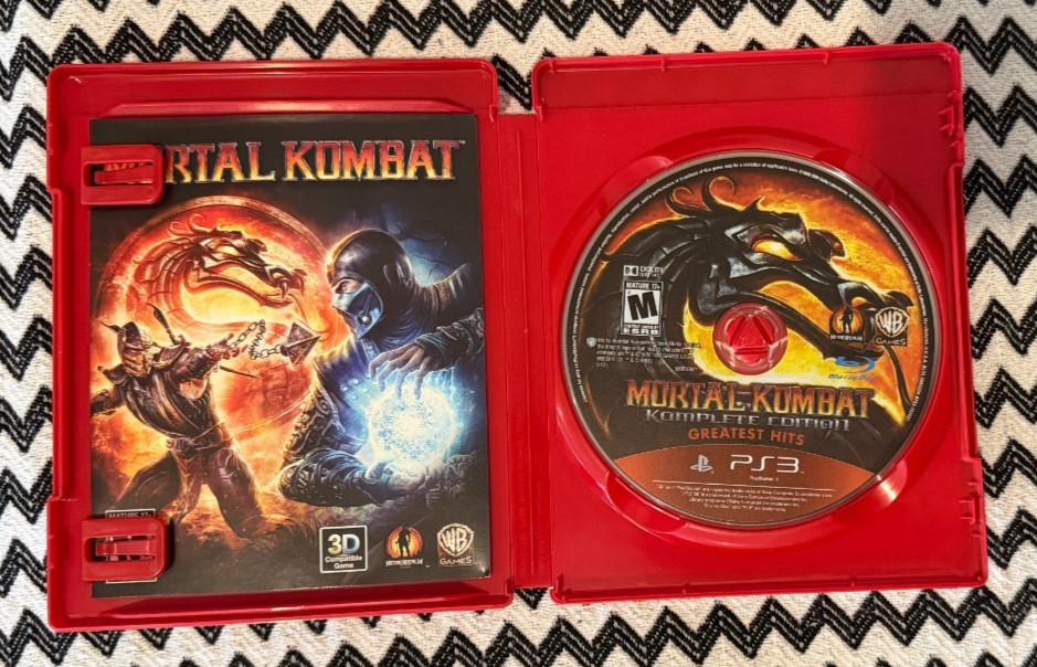 Mortal Kombat Komplete Edition PlayStation 3 PS3 Game CIB Greatest Hits EUC