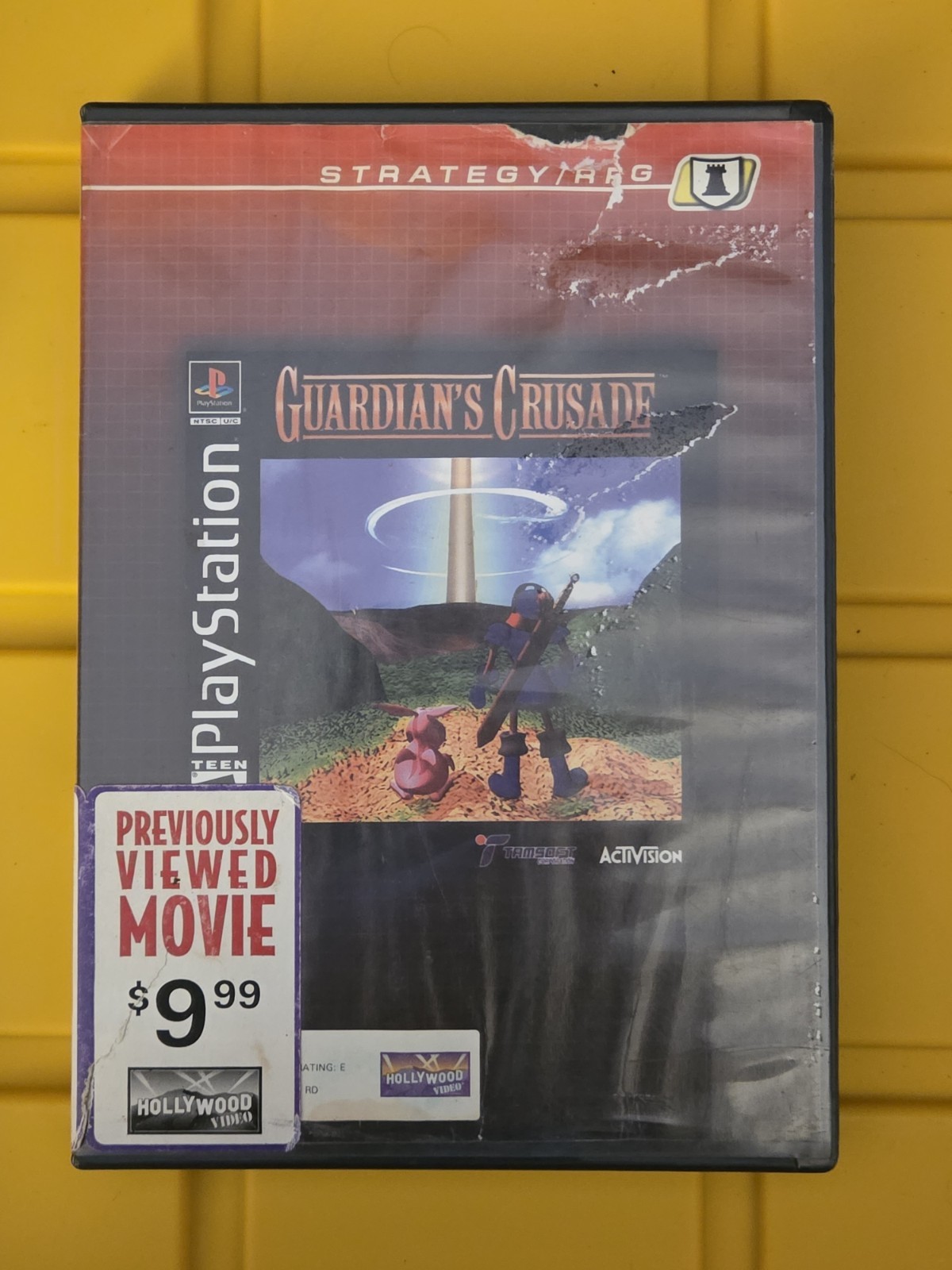 Guardian’s Crusade for PS1, *Game DISC ONLY (Hollywood Video Rental Case) – Used