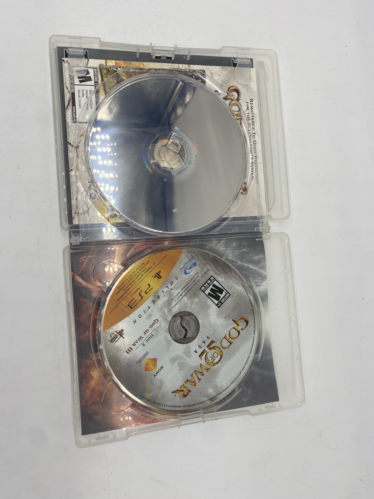 God Of War Saga 5 Full Games PlayStation 3 PS3 Tested Working Great Condition