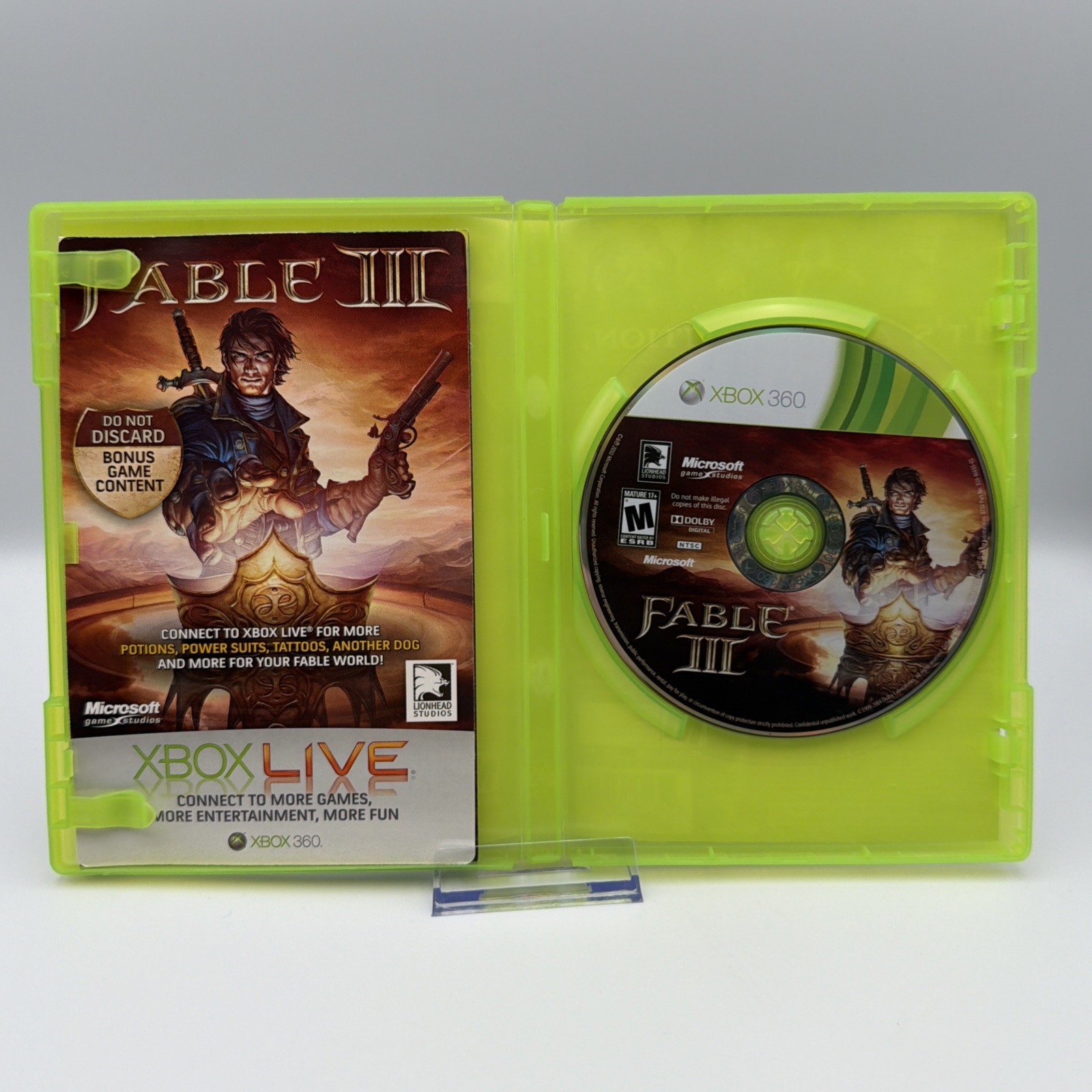 Fable III Fable 3 (Xbox 360, 2010) Complete w/ Manual – Refurbished + Warranty