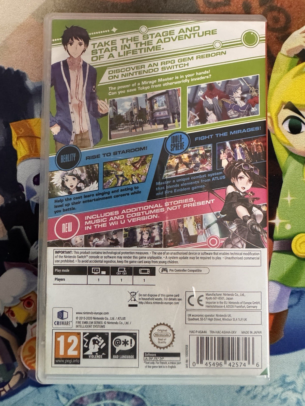 Tokyo Mirage Sessions FE Encore Nintendo Switch Video Game UK PEGI
