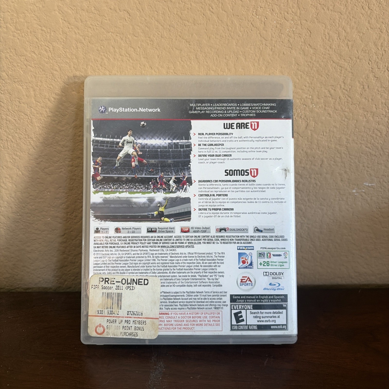 FIFA Soccer 11 (Sony PlayStation 3, 2010)