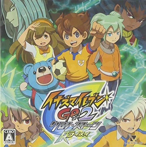 USED 3DS Inazuma Eleven GO2 Chrono Stone thunder no benefits 60412 JAPAN IMPORT