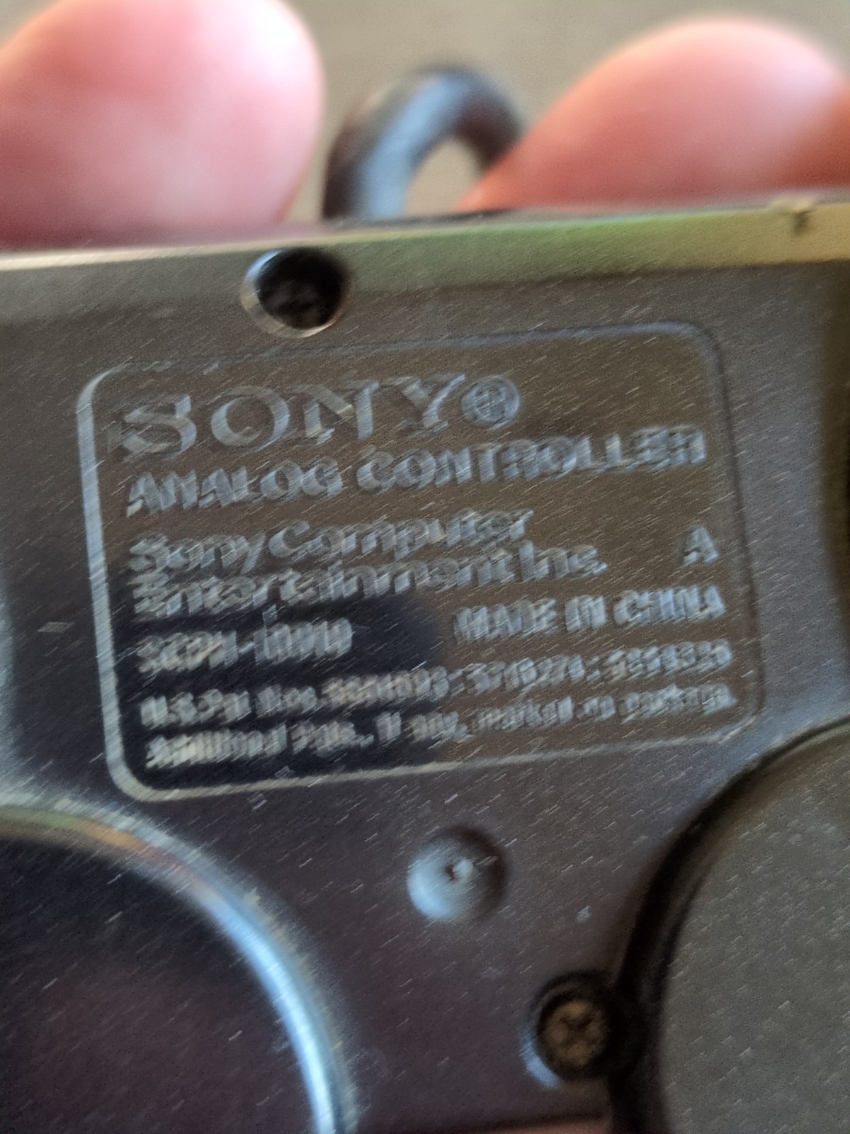 Sony Playstation Analog Plug In Controller SCPH-10010 Dual Shock