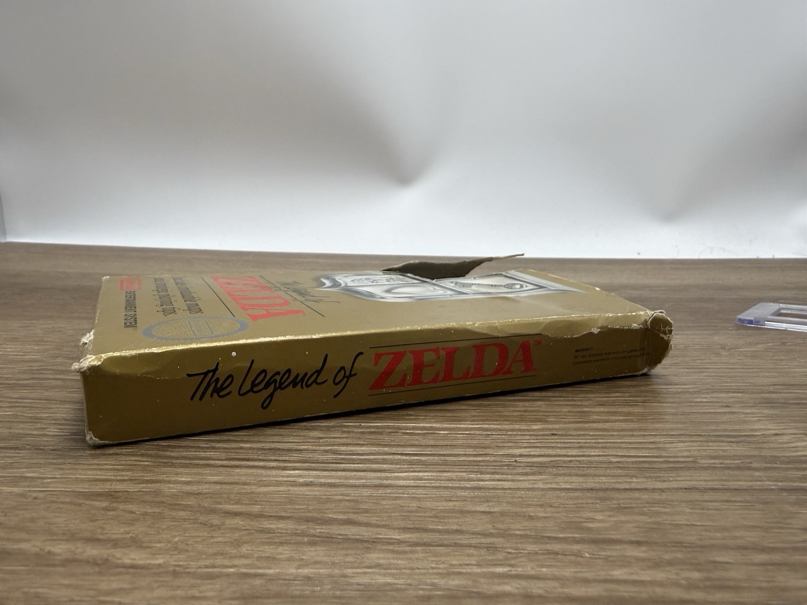 The Legend of Zelda Nes Cartridge w/Box + Manual Original Nintendo 5-Screw