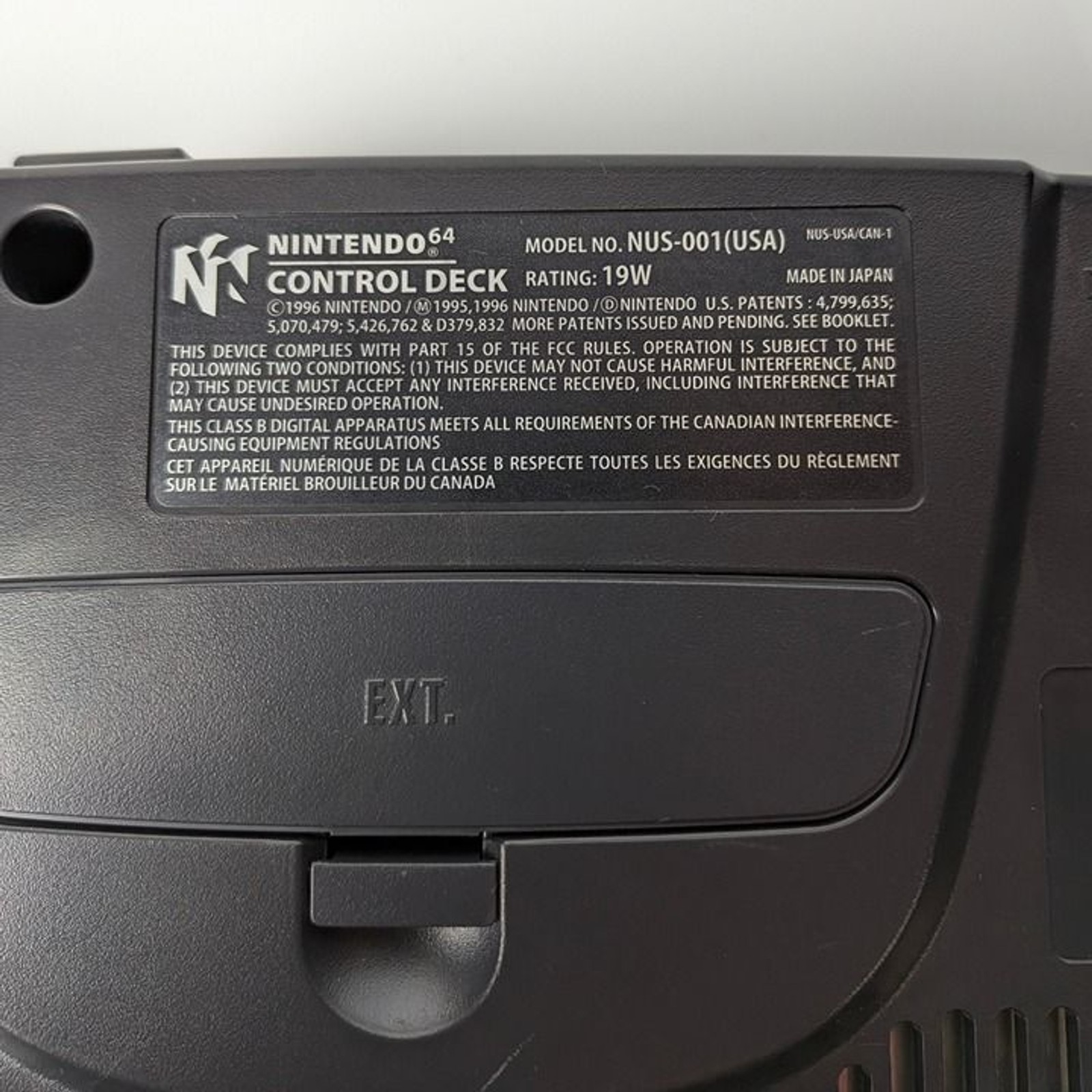 Nintendo 64 Console – Authentic and Tested – N64