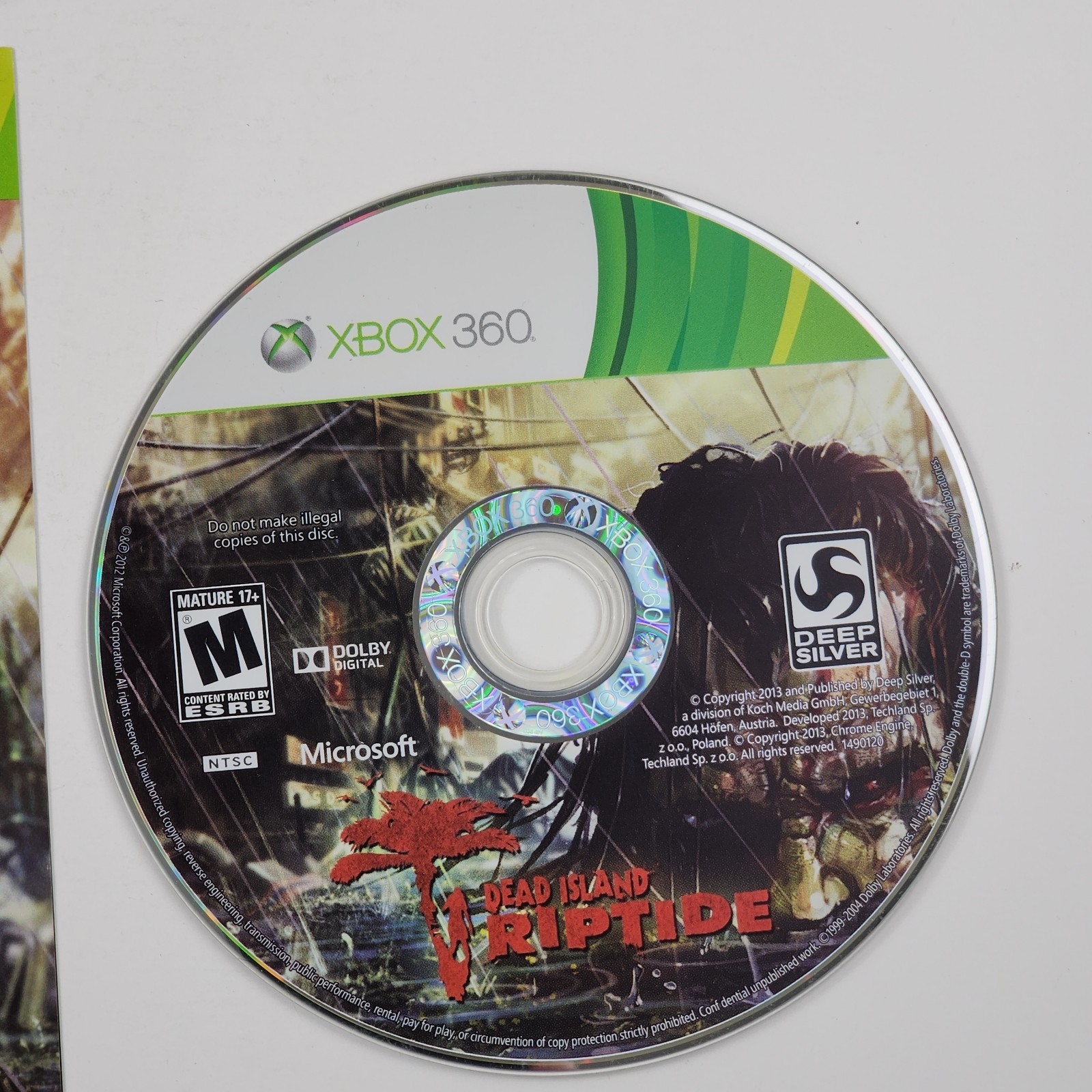 Dead Island & Dead Island Riptide – Microsoft Xbox 360 Tested Game Lot Complete