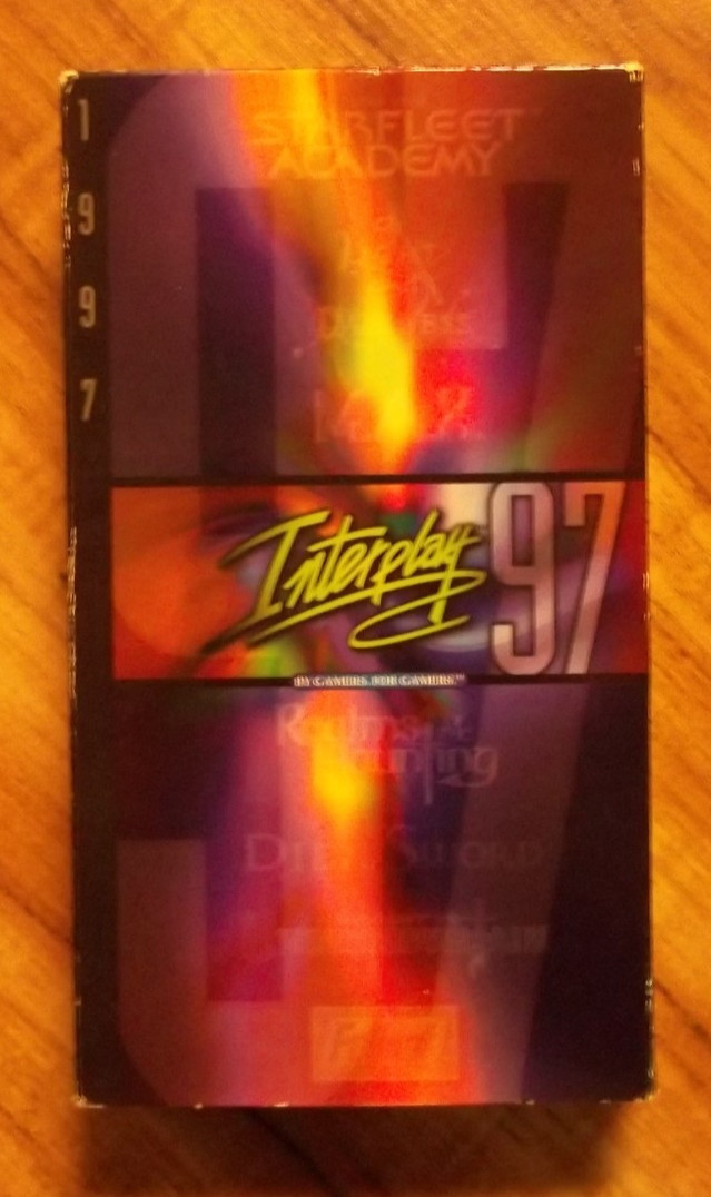 Interplay 97 (1997, VHS) – PC Gaming Tape – Fallout, Star Trek